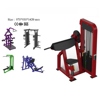 China Commercial use gym fitness center strength training strongway pin loaded machine biceps curl machine for sale