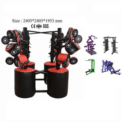 China Bodybuilding Wholesale Strength Freedom Fitness Equipment Adjustable Training Boxing Machine for sale