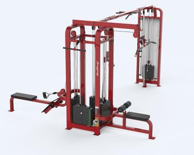 China Wholesale Commercial Fitness Equipment Safety Gym Jungle Five Station Multi Station Multi-Jungle for sale