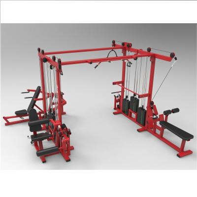 China Universal Commercial Fitness 8 Station Multifunctional Gym Equipment for sale