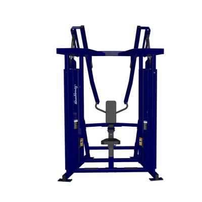 China Safety Fitness Equipment Double Weight Stack Row Machines Commercial Gym Equipment for sale