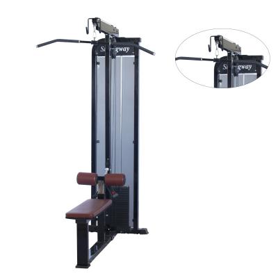 China Bodybuilding Lat Film Advance And Seated Low Row Gym Machine for sale