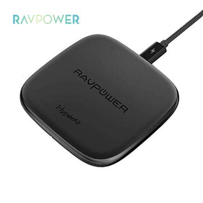 China Qi-certified & HyperAir RAVPower RP-PC066 Fast Wireless Charger Qi-Certified Stand 10W Universal Mobile Phone Charger Charging Wireless Pad for sale