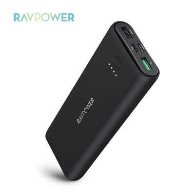 China RAVPower RP-PB191 Portable USB Charger Power Bank 20100mAh Indoor Outdoor Quick Charge 20000mah Backup Mobile Power Bank for sale