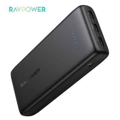 China RAVPower RP-PB064 Capacitor 3 USB Port 32000mAh Power Banks Super Fast Portable Charger External Battery PowerBank 30000 for sale