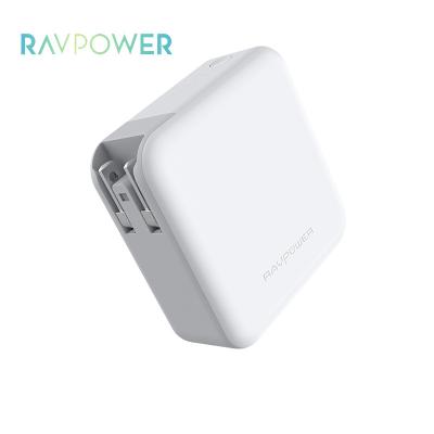 China RAVPower RP-PB101 + Power Bank 5000mAh AC Wall Charger Wall Charger Indoor Outdoor Power Banks for sale