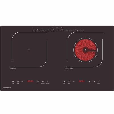 China Stainless Steel Factory Supply 2 Burner 220V 4400W Direct Induction Cooker for sale