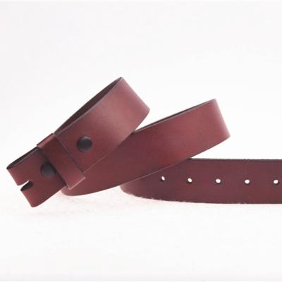 China Genuine Full Grain Cowhide Leather Wholesale Cowhide Leather Strap Without Buckles for sale