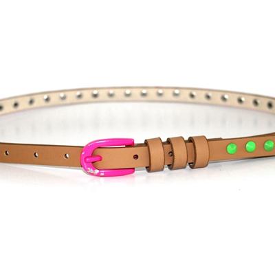 China New design ALLOY material woman belt thin PU lady Belt Rivet Belt fashion hot sale for sale