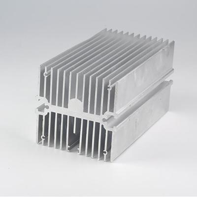 China Aluminum Radiator Extrusion Case Aluminum Radiator Extrusion Aluminum Radiator Profile Machining Parts for sale