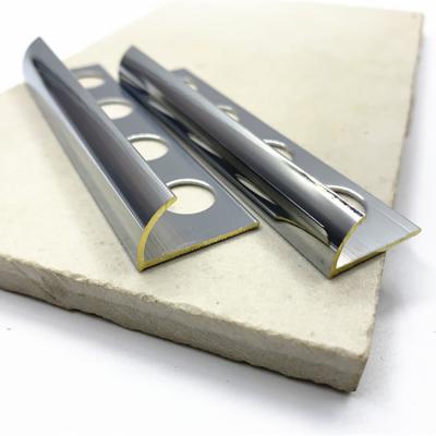 China Modern Schulter Tile Trim Tv Background Wall Tile Trim Brass Edge for sale