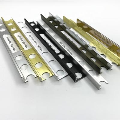 China L Shaped Corner Aluminum Bronze Aluminum Trim Tile Metal Ledge Aluminum Strip Angle for sale