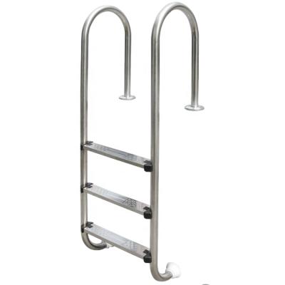 China Hot New Products Stainless Steel Swimming Pool Step Ladder 2 / 3/4/5 steps for sale