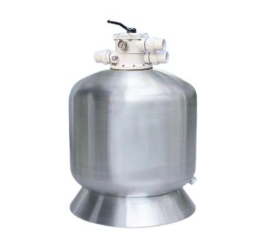 China Easy Install Swimming Pool Equipment Filter Sand Cylinder Stainless Steel Sand Tank Filter Circulation Tank for sale