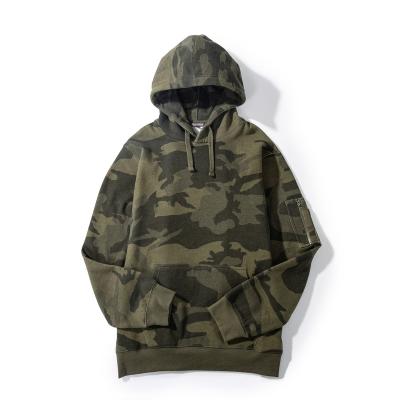 China Autumn And Winter Cotton Camouflage Anti-wrinkle Sweatshirt Men Plus Size Long Sleeve Pullover Hoodies for sale