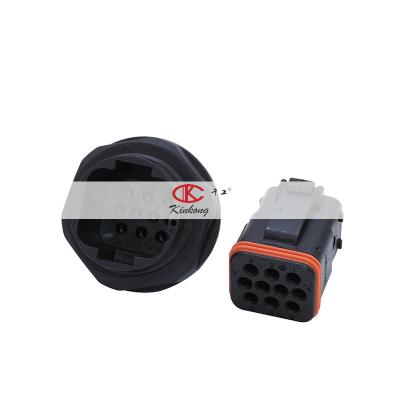 China Kinkong 10 Way Male Female Waterproof Automotive Electrical Wiring Connector 132010-000 132010-001 for sale