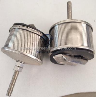 China Large Stock 304/316 Stainless Steel Filter Dyer Nozzle In Exchange Resin Installation 0.1-6.0mm for sale