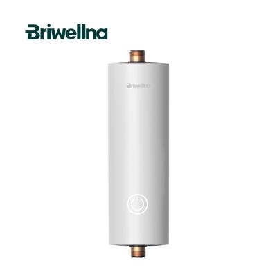 China Briwellna 220V 3.4KW/5.5KW Bottom Fast Hot Water Instant Electric Tankless Water Heater Water Heating for sale