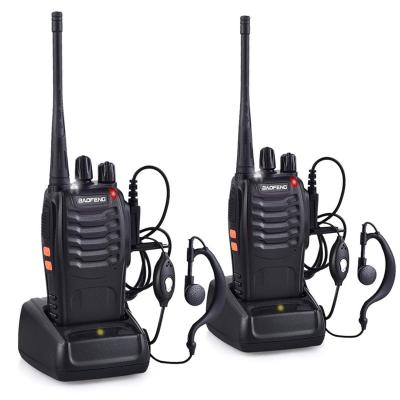 China 2023 Hotselling Baofeng BF-888S Best Selling 2 Packed baofeng 888S One Pair UHF Radio Handheld Walkie Talkie BF-888S for sale