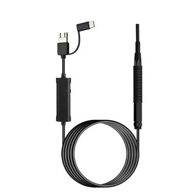 China 3 in 1 Hot Selling USB Ear Scope Endoscope Camera with Portable Ear Wax Removal Tool 3.9mm Lens LED Light Source No for sale