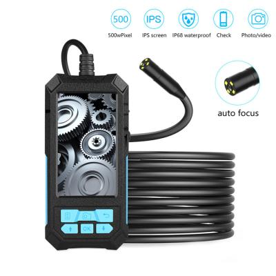 China 2021 New 1994P 14mm Lens IP68 Waterproof Monitor Handheld Sewer Inspection Borescope Endoscope Camera 4.5 Inch No for sale