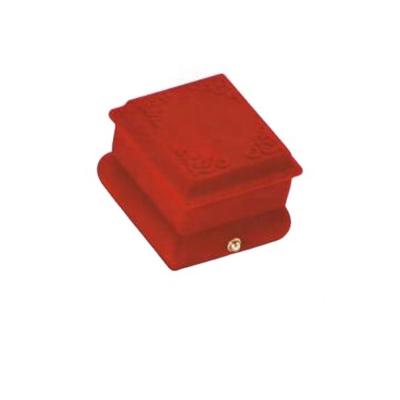 China Velvet 2022 New Product ring box necklace bracelet box jewelry box packaging velvet for sale