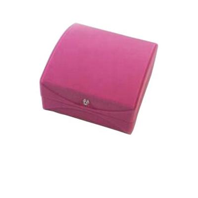 China Velvet The New Listing Custom Printed Eco Friendly  Box Luxury Ring Jewelry box packaging velvet for sale