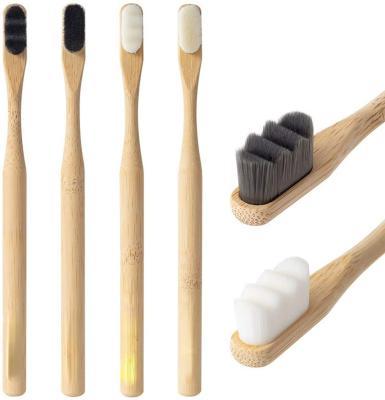 China Other Free Sample Custom 10000 Bristle Fiber Toothbrush Ultra Soft Eco Friendly Biodegradable Toothbrush for sale