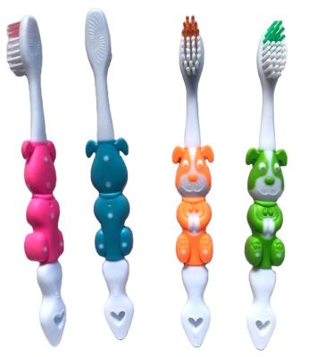 China New Baby Disposable Toothbrush Kids Oral Care Cleaning Brush Convenient Child Toothbrush for sale