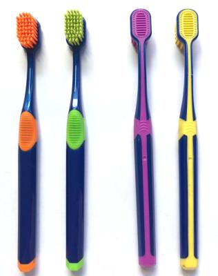 China Custom Disposable Unique Personal Rubber Nylon Oral Care Child Household Travel Adult Toothbrush for sale