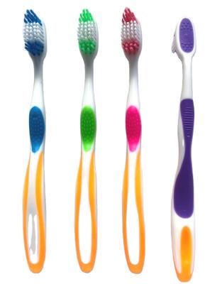 China OEM Disposable Wholesale Toothbrush For Dentures Adults Denture Toothbrush With Anti-Slip Big Handle for sale