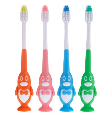 China Sweet home cartoon animal stiffen teeth whitening children/kids toothbrush for sale