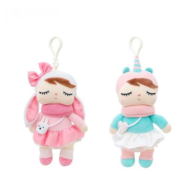 China Fun Wholesale Cute Kawaii Cartoon Stuffed Mini Animal Toy Plush Keychain Gift For Friends for sale