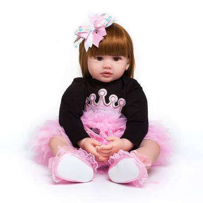 China Toy BEBE 58cm Baby Toy Dolls Vinyl Soft Silicone Reborn Reborn Dolls for Home Toys and Children lol gift toys for sale