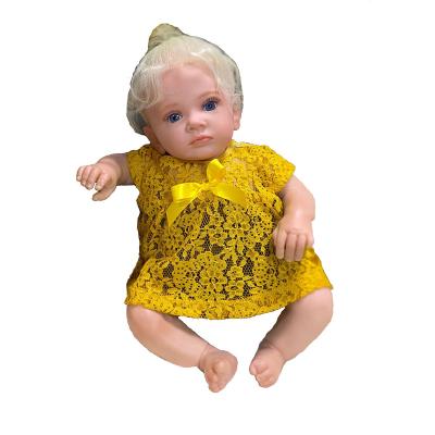 China Toy Factory direct sales reborn doll tutti simulation soft baby enamel soft glue realistic simulation doll for sale