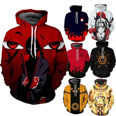 China Anti-wrinkle Evertop OEM/ODM Anime Hoodie Hooded Sweatshirt Custom Men's Hoodies & Men's Hoodies Top Streetwear Veste Homme Designer Sweatshirts for sale