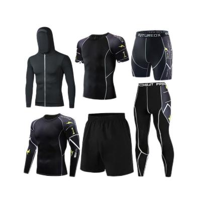 China Evertop Breathable OEM Survetement Homme Ropa Deportiva Hombre Training Wear Mens 6 Sets In 1 Man Jogging Tracksuit Sportswear for sale