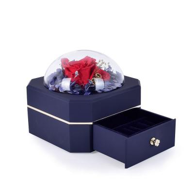 China Infinity Rose, Jewelry Packaging Trinket Box For Women, Wedding/Anniversary Gifts/Anniversary Romantic Gift Boxes for sale