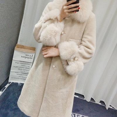 China China Factory Supplier Anti-Shrink Sheep Shearing Women's Winter Warm Teddy Coat Winter Warm Teddy Coat Wool Plush Coat for sale