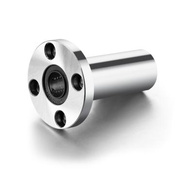 China Industrial Linear Bearing Machine 20mm Round Flange Bearing Bushing For Slide Shaft for sale