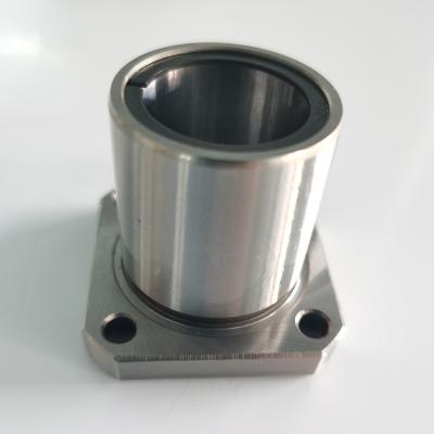 China Factory Stainless Steel Retainer Retainer Nylon Flange Bearing LMK Linear Ball Bearing 20mm 8mm 10mm 12mm 13mm 16mm With Square Flange for sale