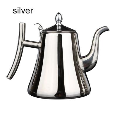 China Wholesale Classy Tea Kettle Different Color Tea Kettle Stainless Steel Coffee Kettle for sale