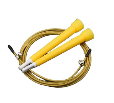 China Speed ​​Skippping Rope Factory Gear Steel Wire Adjustable Ratio Jumping Jump Rope With Plastic Handle for sale