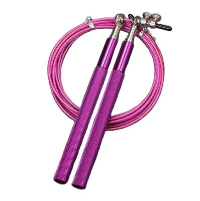 China Aluminum Universal High Speed ​​Skipping Rope Rotating Ratio Adjustable Aluminum Custom Jump Rope for sale