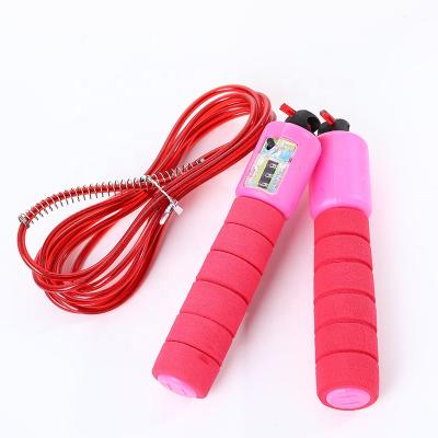 China High Speed ​​Jumping Jumping Digital Training Accurate Electronic Adjustable Smart Count Speed ​​Jump Rope With Calori Meter for sale