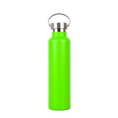 China Double Wall Stainless Steel Water Bottle Metal Vacuum Flask Viable Vacuum Insulated Sports Water Bottle for sale