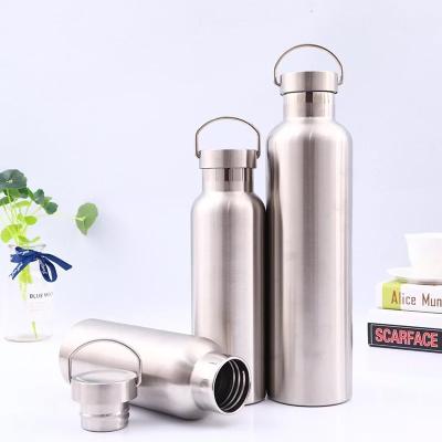 China Sustainable 600ml Double Wall Vacuum Insulated Stainless Steel Sports Water Bottle Flask BPA Free for sale