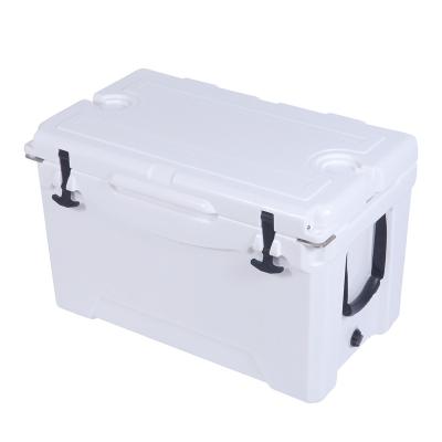 China Wholesale 50L Insulated Large China Cooler Box Beverage Ice Cooler Box Rotomold Cooler Hiking Box Camping for sale