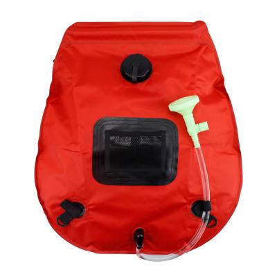 China Lightweight Hot Sale Outdoor Camping Shower Bag 20L Camping Shower Portable Bath Water Bag for sale