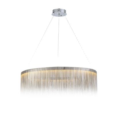 China Modern Post Modern Island Led Round Hanging Circle Chandelier Light Pendant for sale